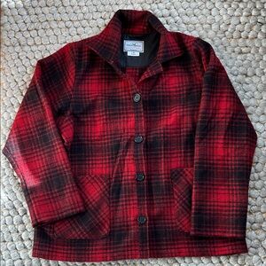 Wintergreen Northern WearBlack and Red Checkered Jacket